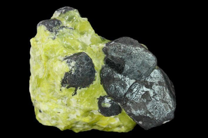 Hematite Crystals in Lizardite & Hydrotalcite - Norway #134006